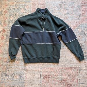 Abercrombie quarter zip size S